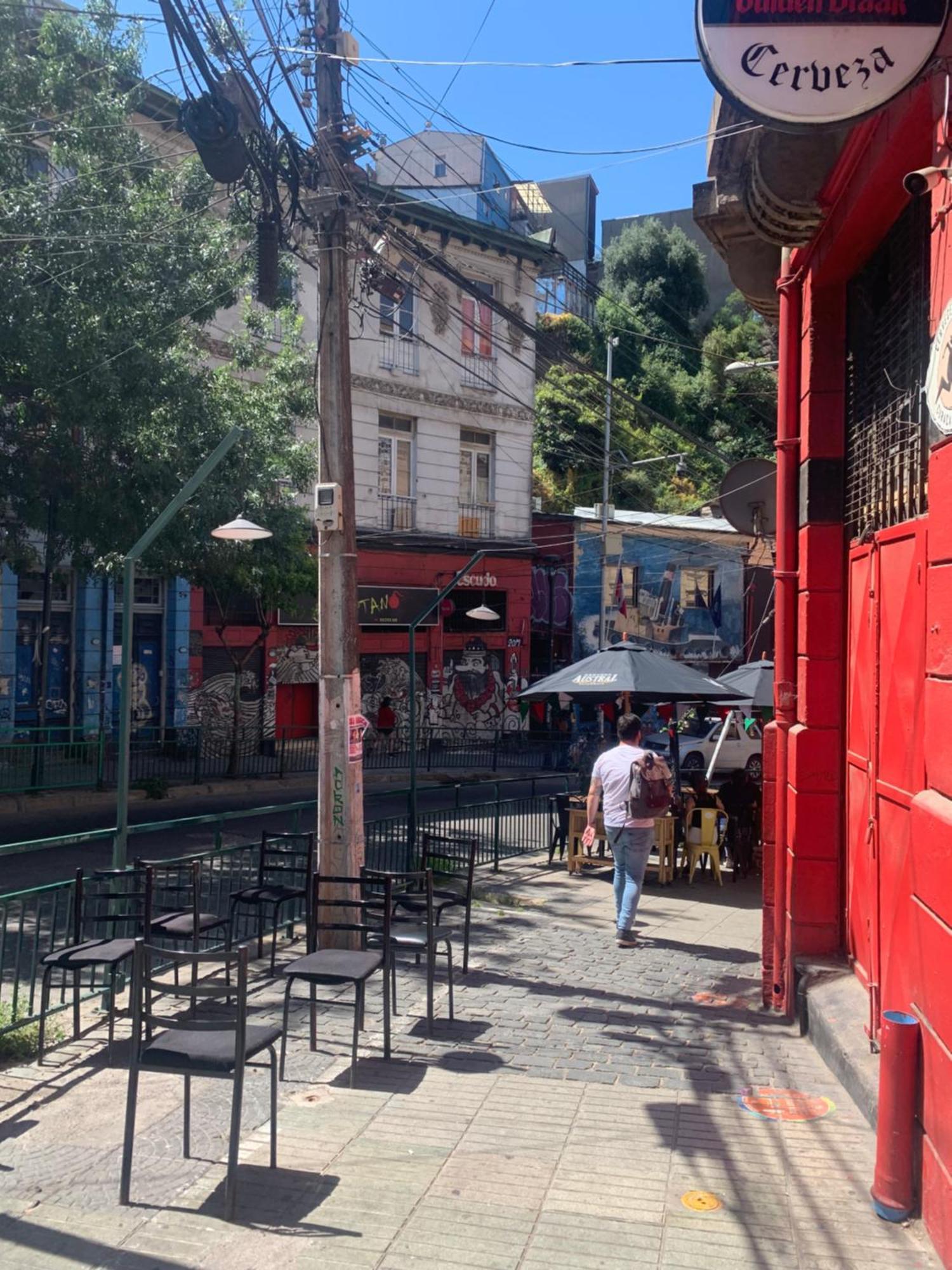 Hostal Casa Alegre 발파라이소 외부 사진